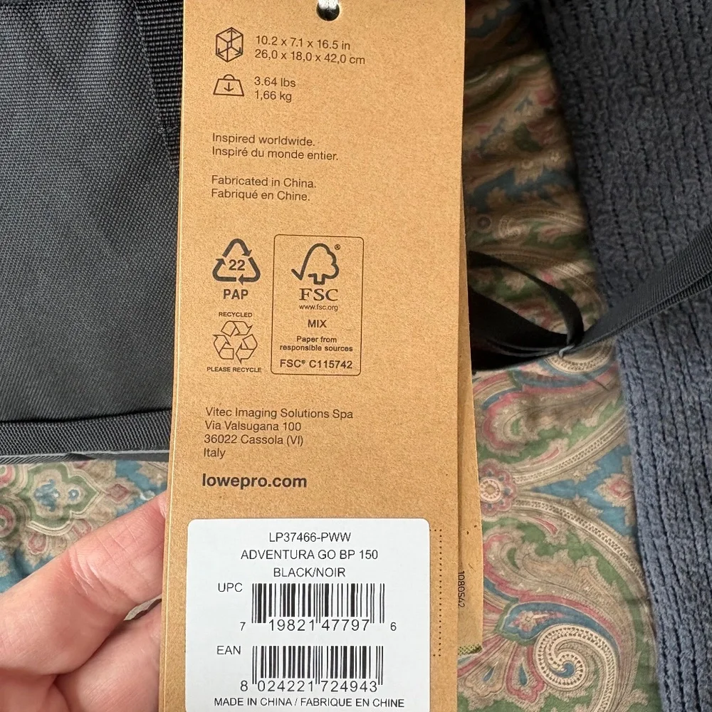 Lowepro new tags
